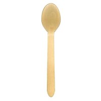 Wooden Disposable Dessert Spoon